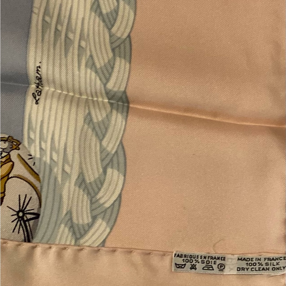 Hermes Vintage Silk Scarf Couvee d’ Hermes - Picture 16 of 16